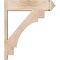 Ekena Millwork Merced Smooth Arts and Crafts Outlooker, Douglas Fir, 7 1/2"W x 28"D x 32"H OUT08X28X32MRC03SDF - alternate 4